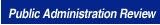 Public Administration Review